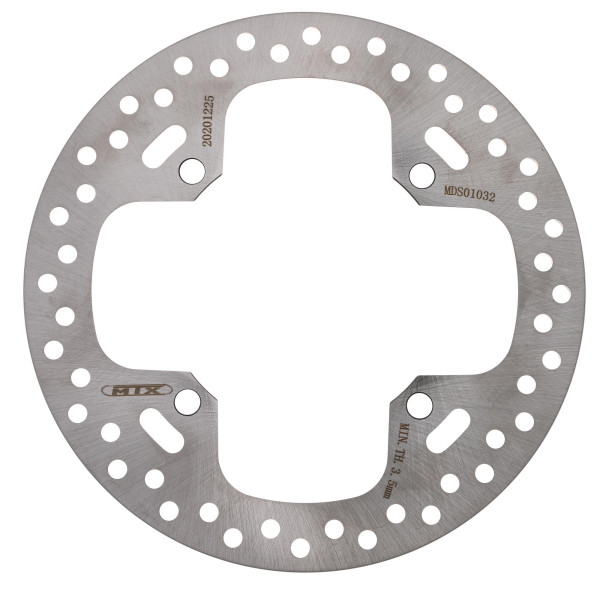 MTX Mtx performance brake disc front solid round honda md6124 #01032